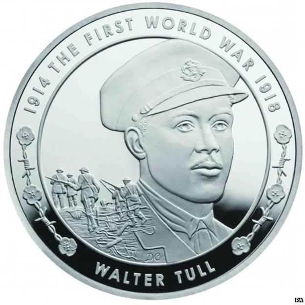 Walter Tull Coin